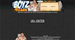 Desktop Screenshot of boyz4cash.com